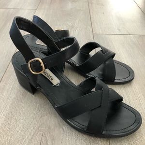 Steve Madden Black Heels